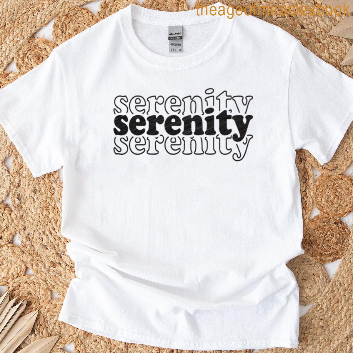 Serenity Name Personalized T-shirt