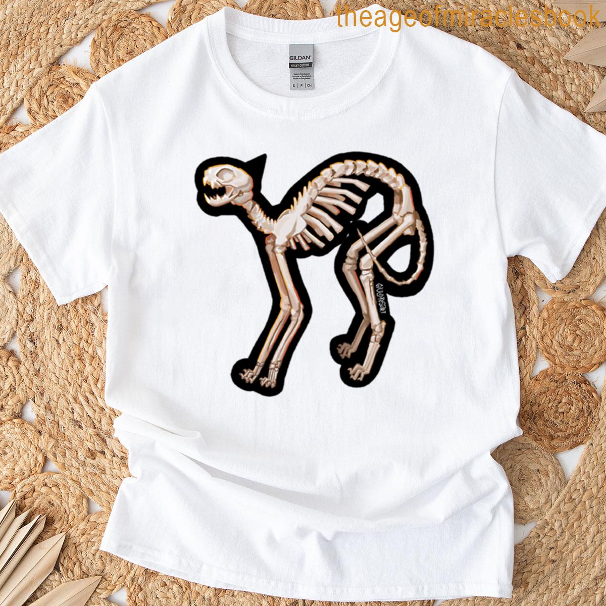 Skeleton Cat T-shirt