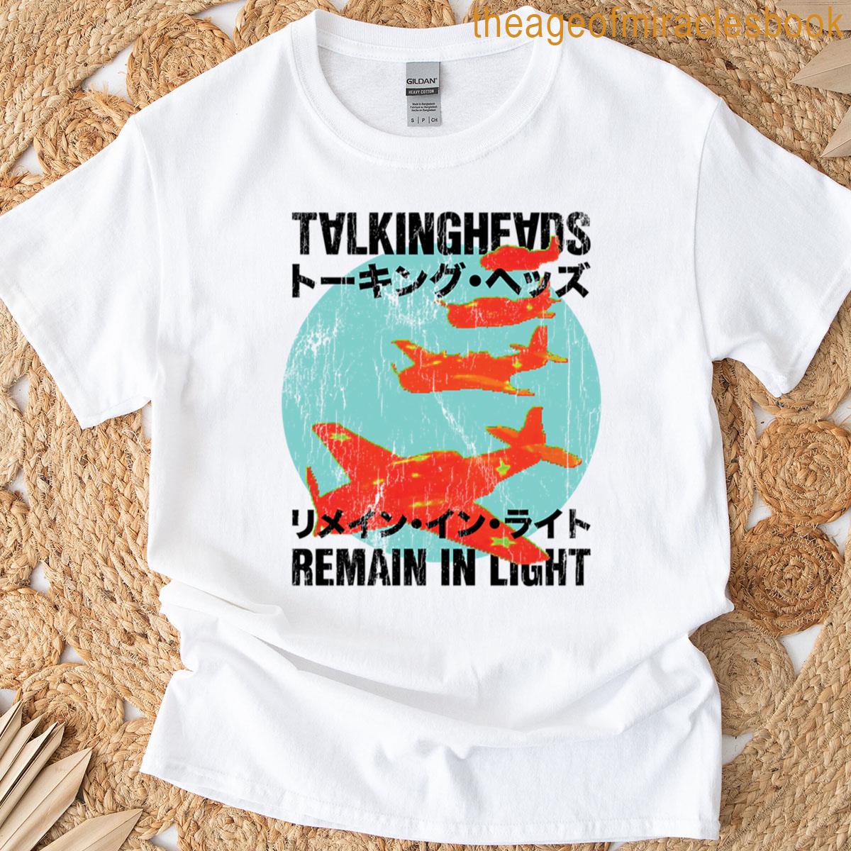 Talking Heads Remain In Light Katakana – Worn Version T-shirt