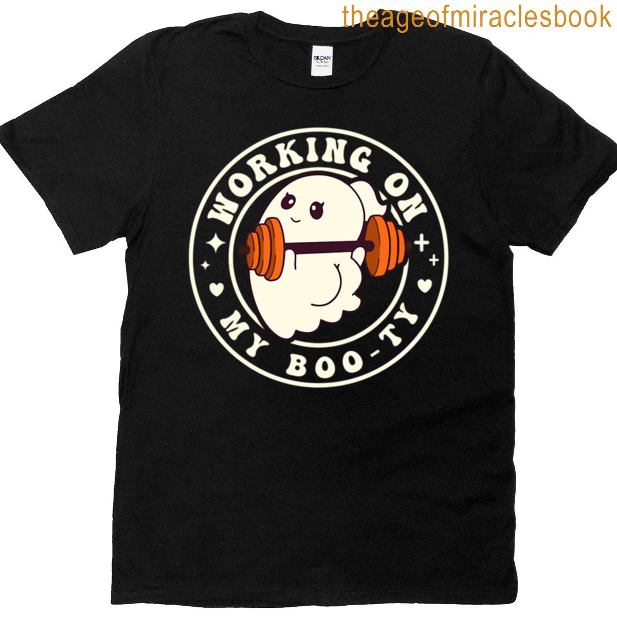 Working On My Booty Halloween T-shirt