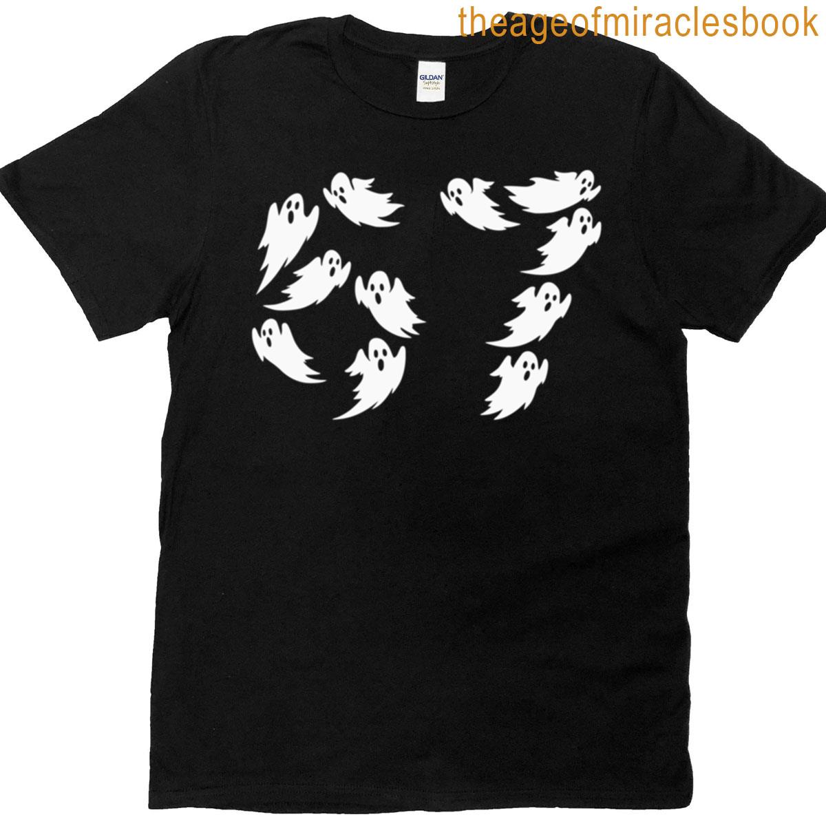 67 Funny Halloween Meme Spooky Ghosts T-shirt
