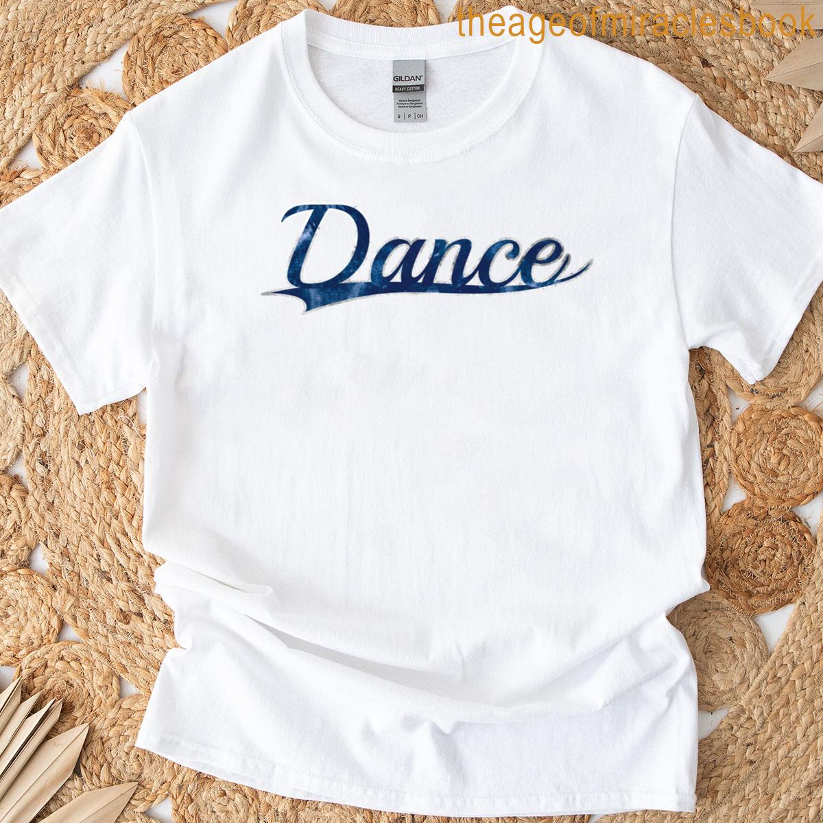 Dance Dancer Movement Vintage Varsity Throwback Style T-shirt