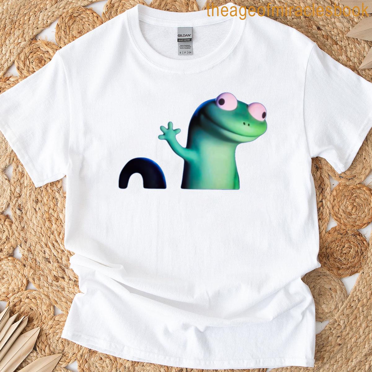 Elio Lizard Emote Lizard Meme T-shirt