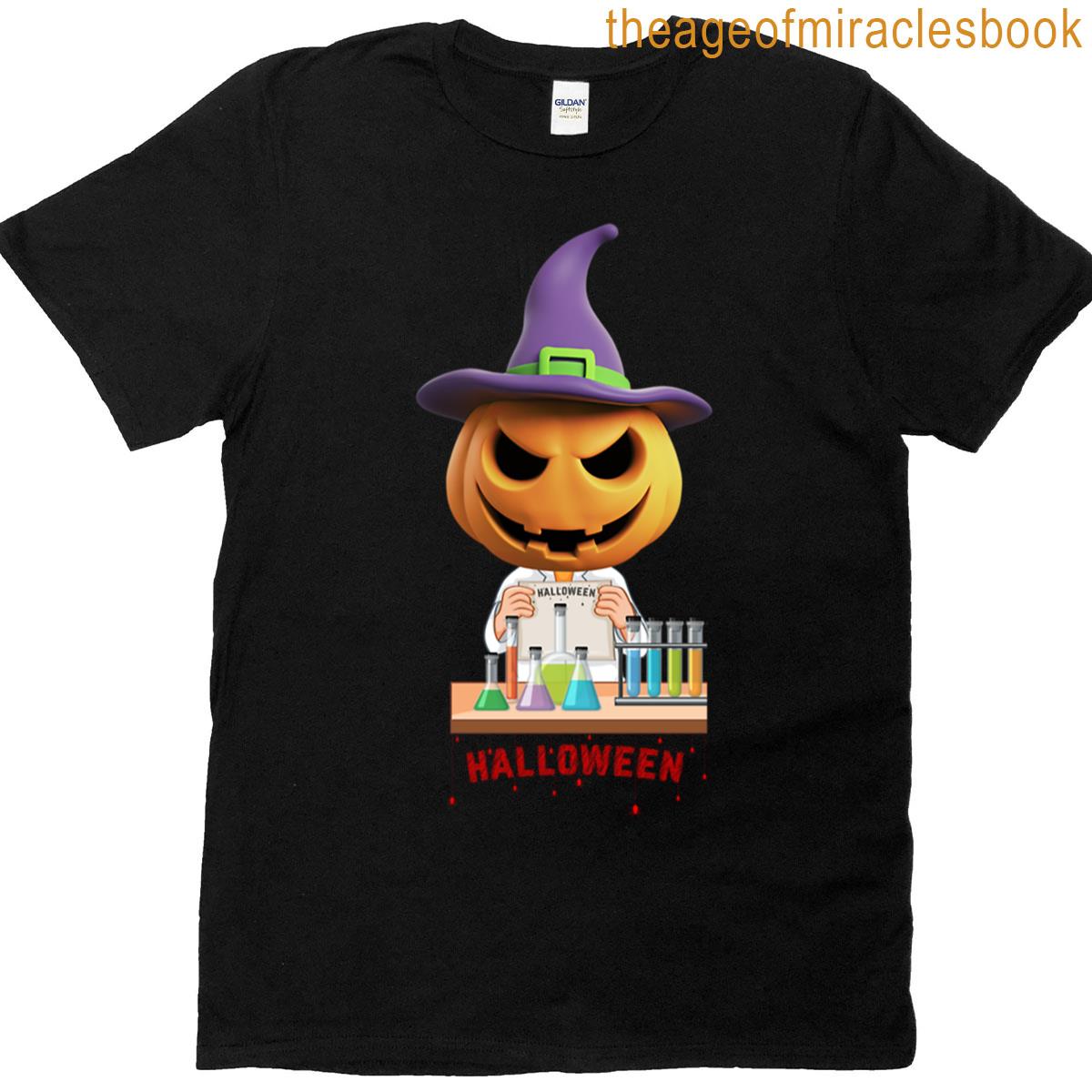 Funny Halloween Chemist T-shirt