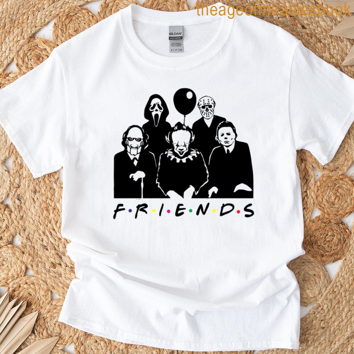 Halloween Horror Friends T-shirt