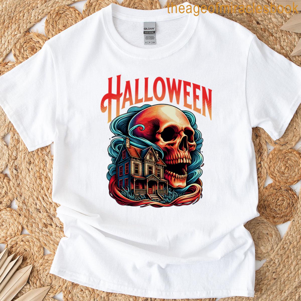 Halloween Skull T-shirt