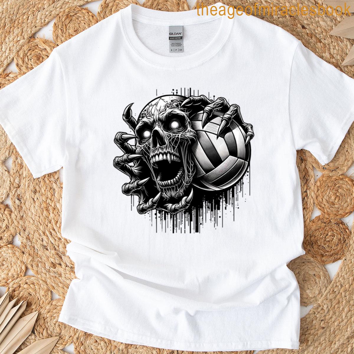 Halloween Volleyball Horror T-shirt