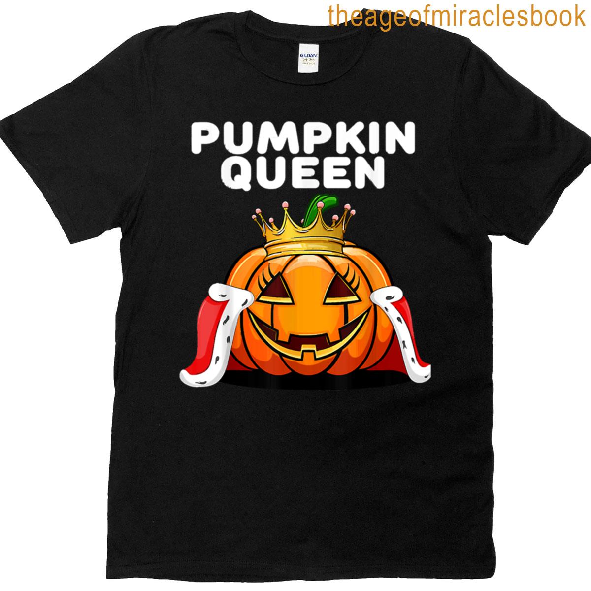 Happy Halloween Pumpkin Queen T-shirt
