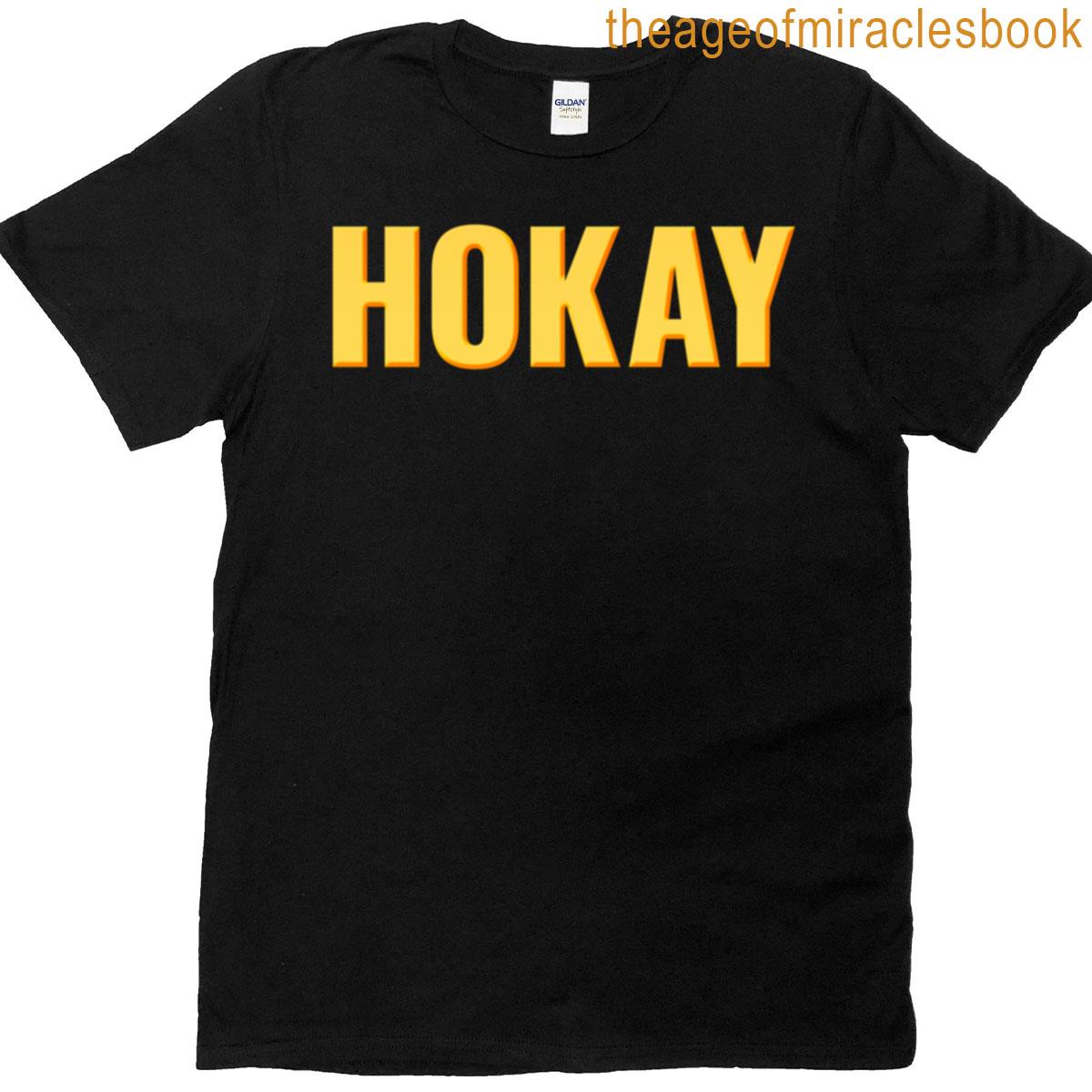 Hokay Yellow Bold Oversized T-shirt