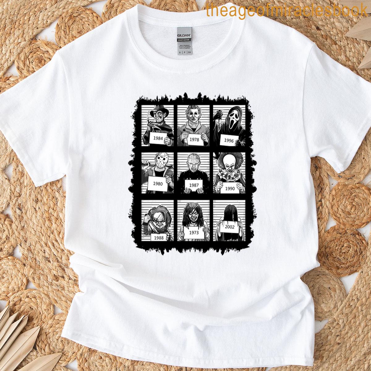 Horror Movie Characters T-shirt