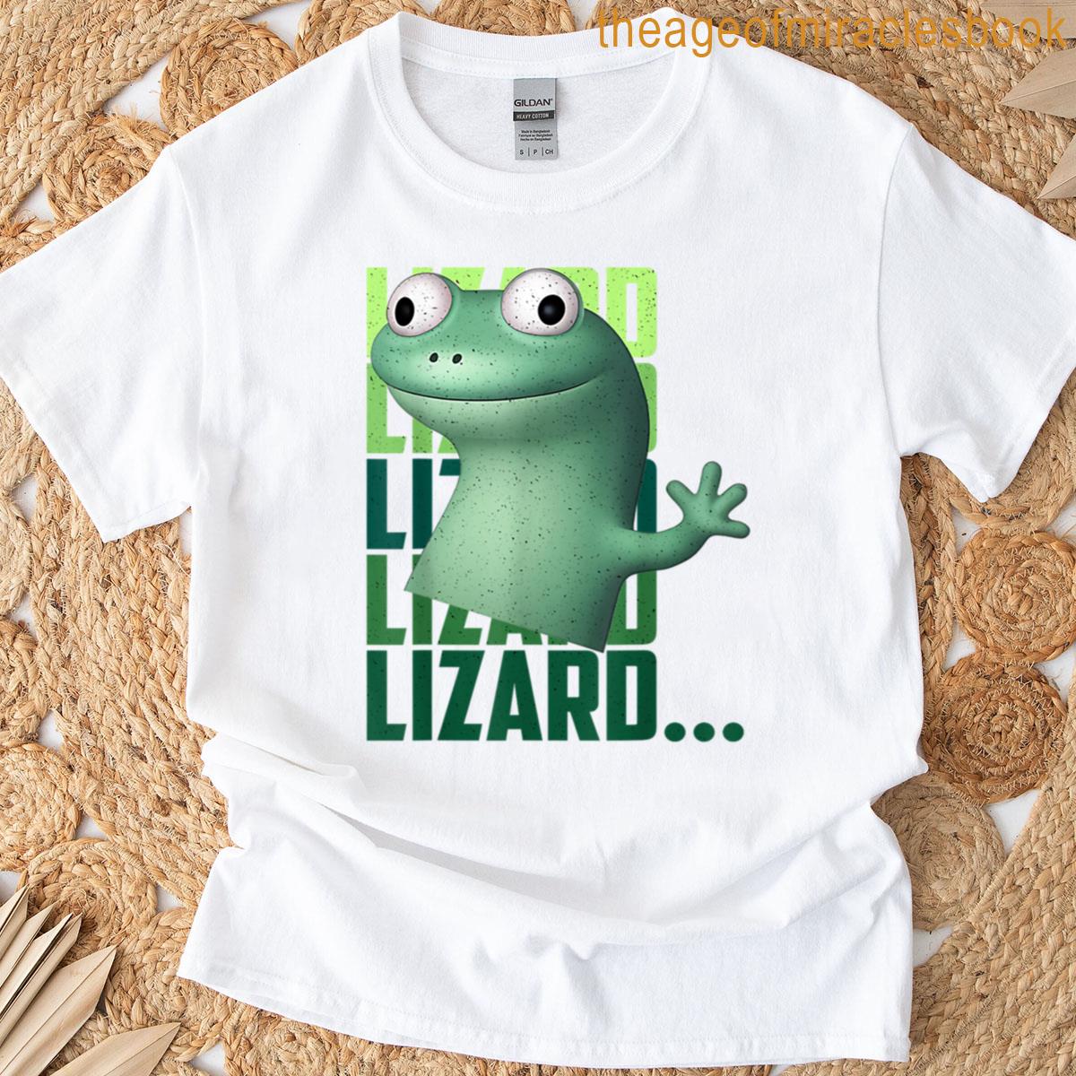 Lizard Lizard Lizard Funny Meme T-shirt