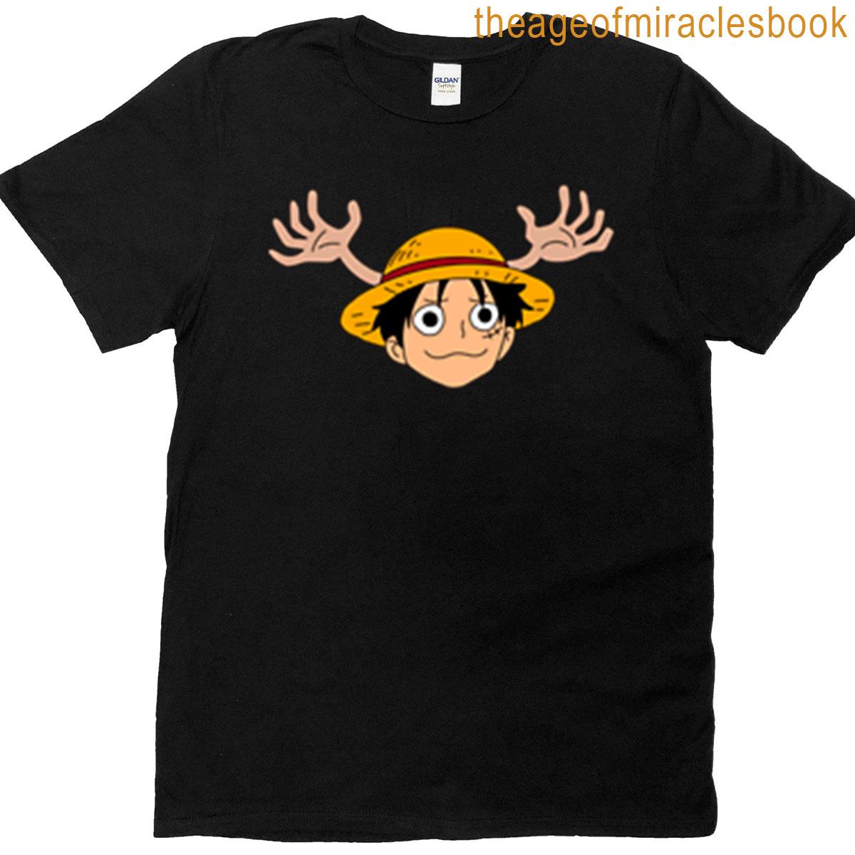 Luffy With Antlers T-shirt