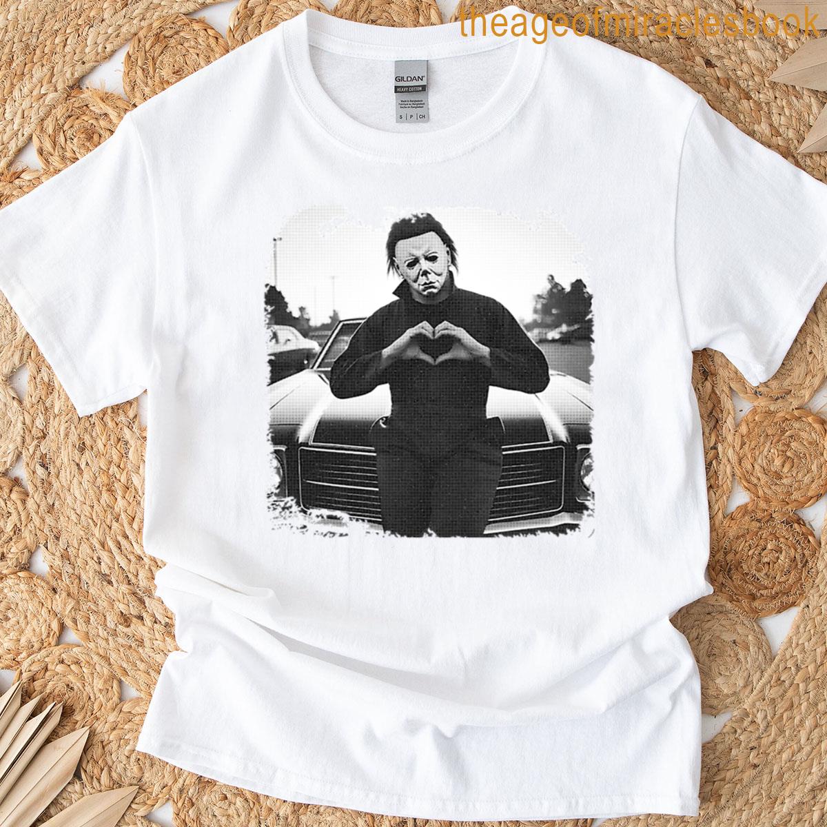 Michael Myers Heart Hands T-shirt