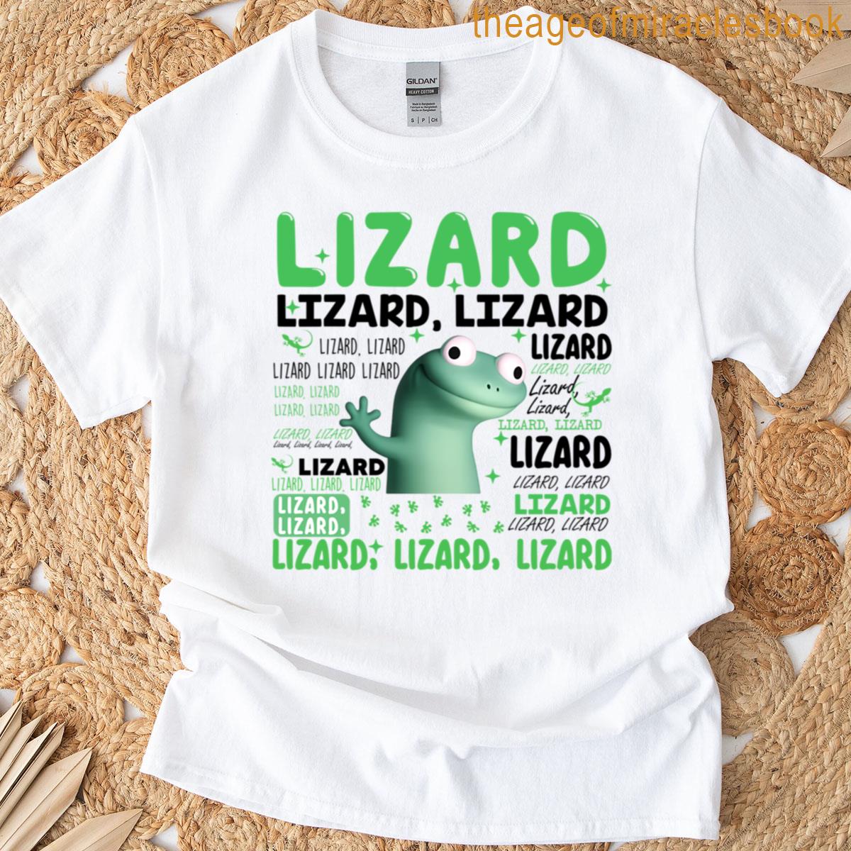 Reptile Lizard Lizard Lizard Elio Lizard Funny Meme T-shirt