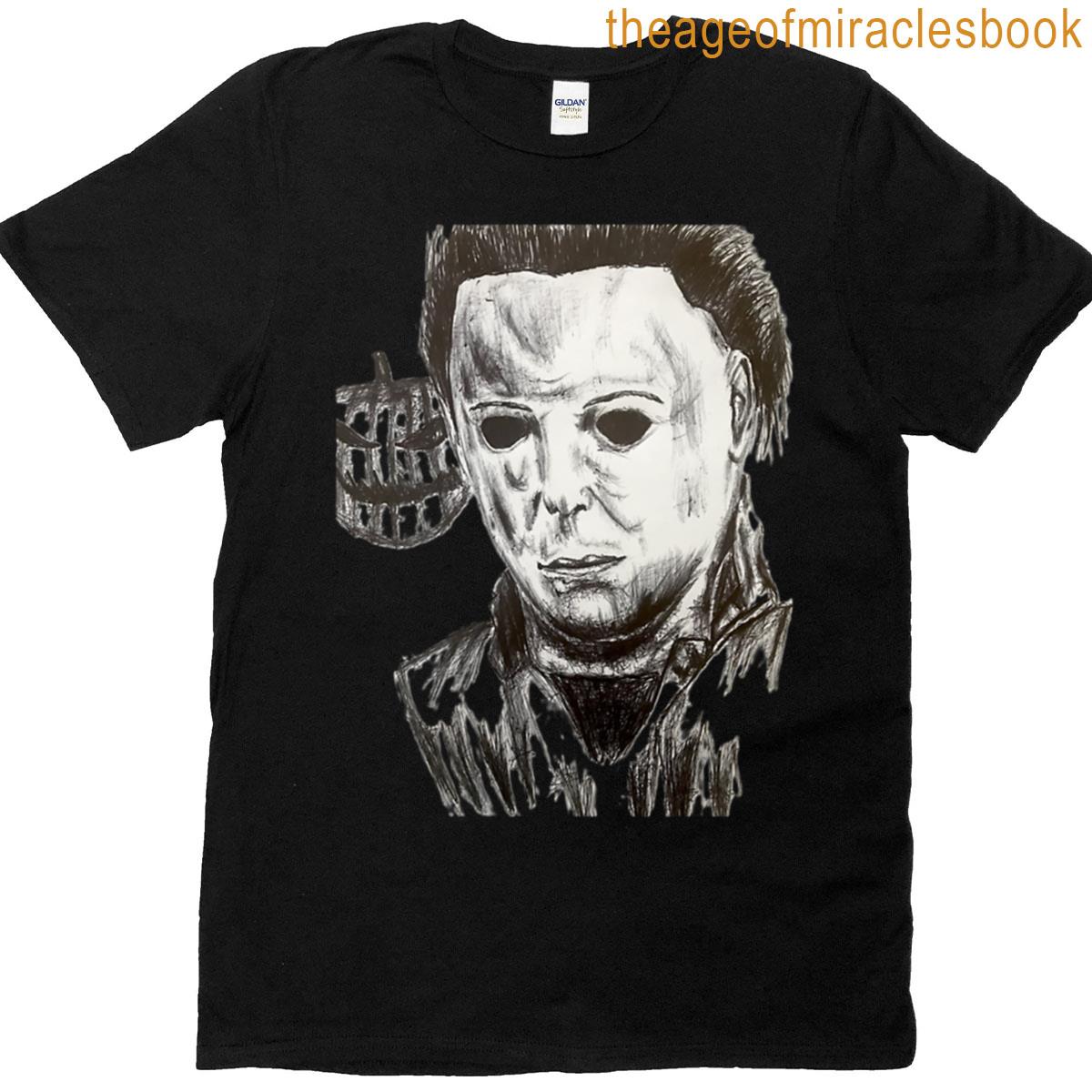 Retro Horror Graphic T-shirt