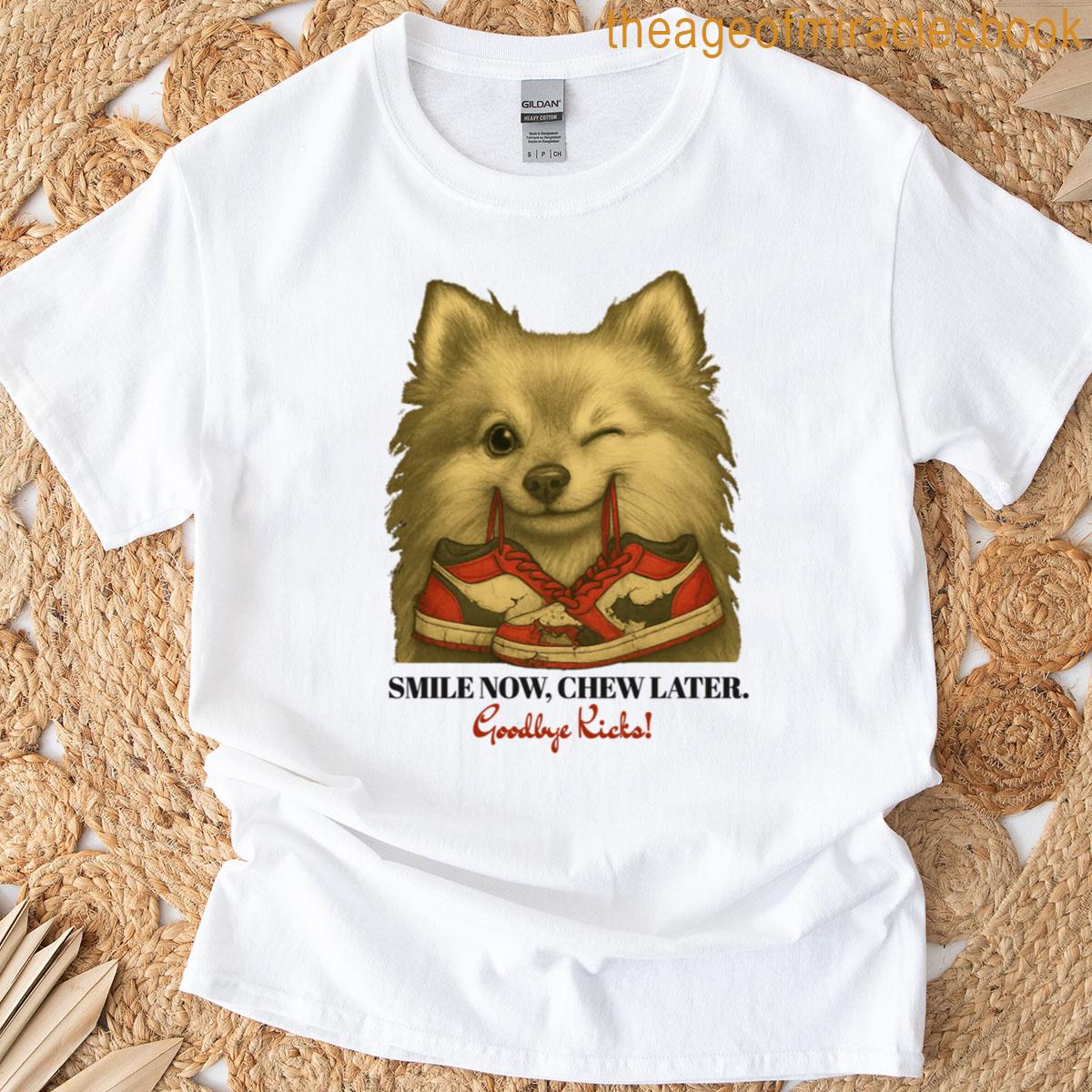 Smile Now Chew Later Goodbye Kicks T-shirt
