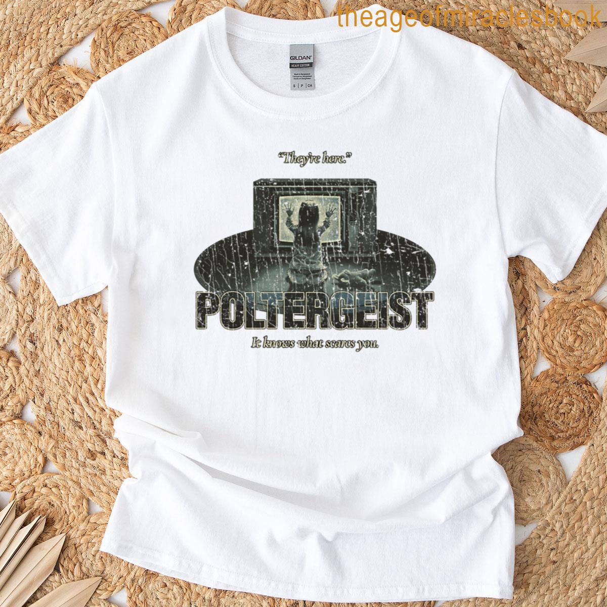 Theyre Here 1982 T-shirt