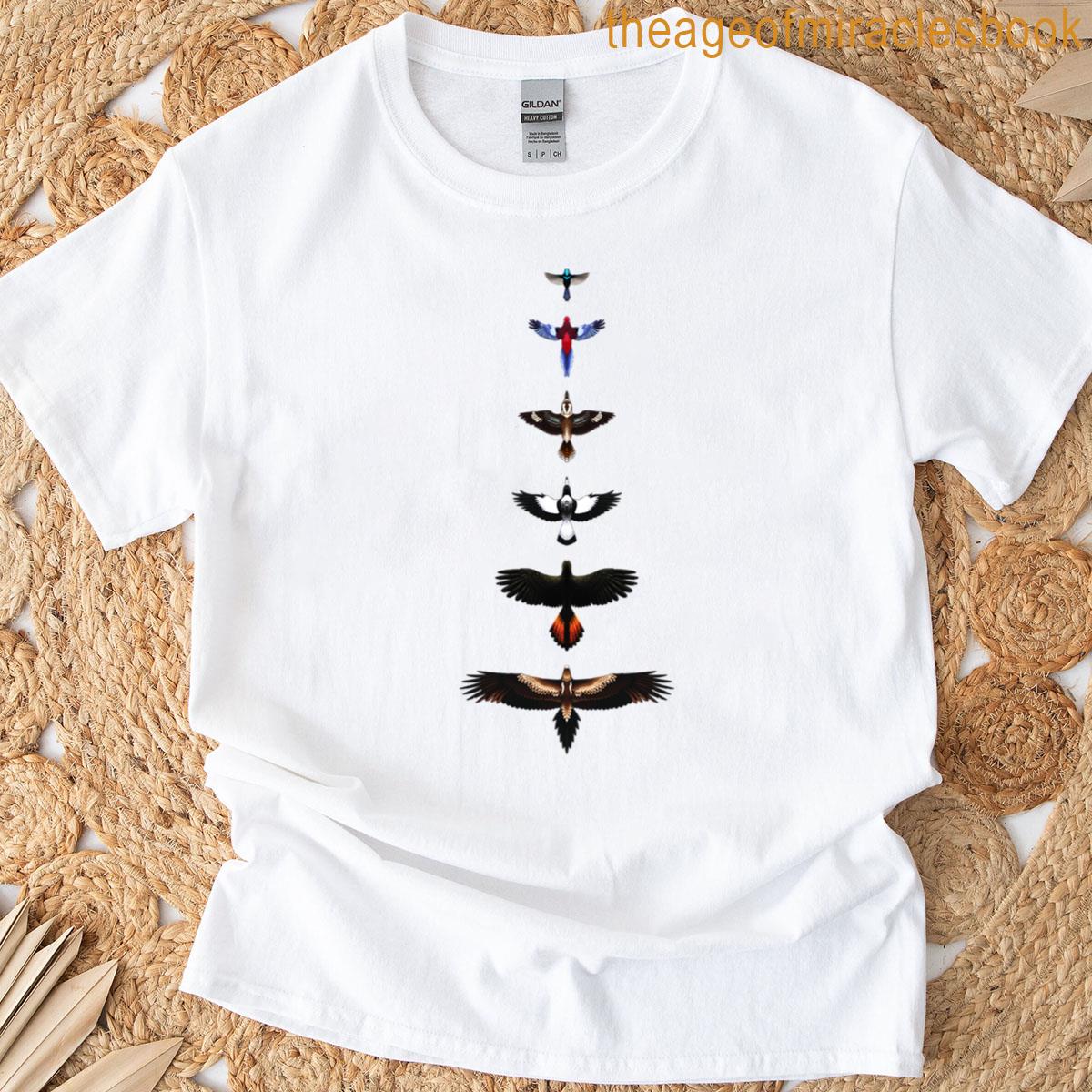 Australian Birds – Illustrated T-shirt