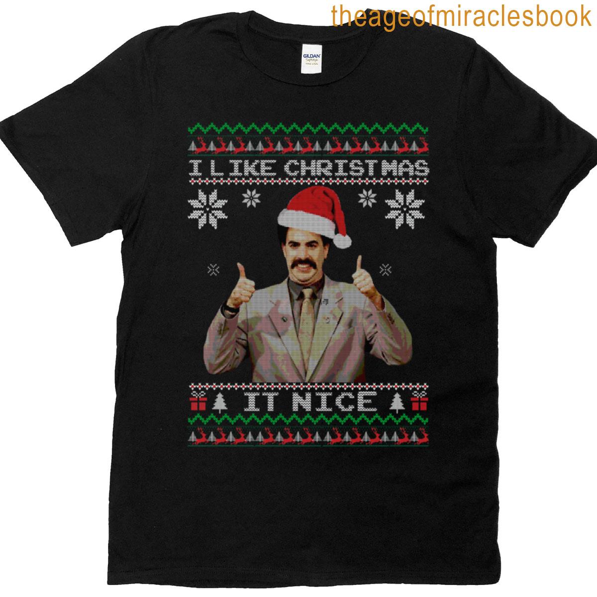 Borat- Funny Christmas T T-shirt