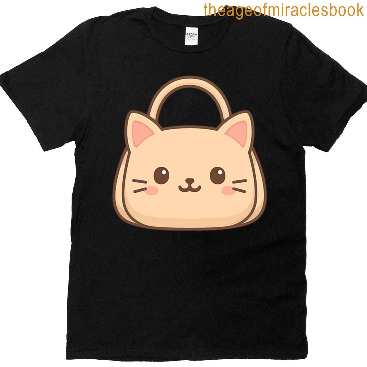 Cute Handbag Cat Ears T-shirt