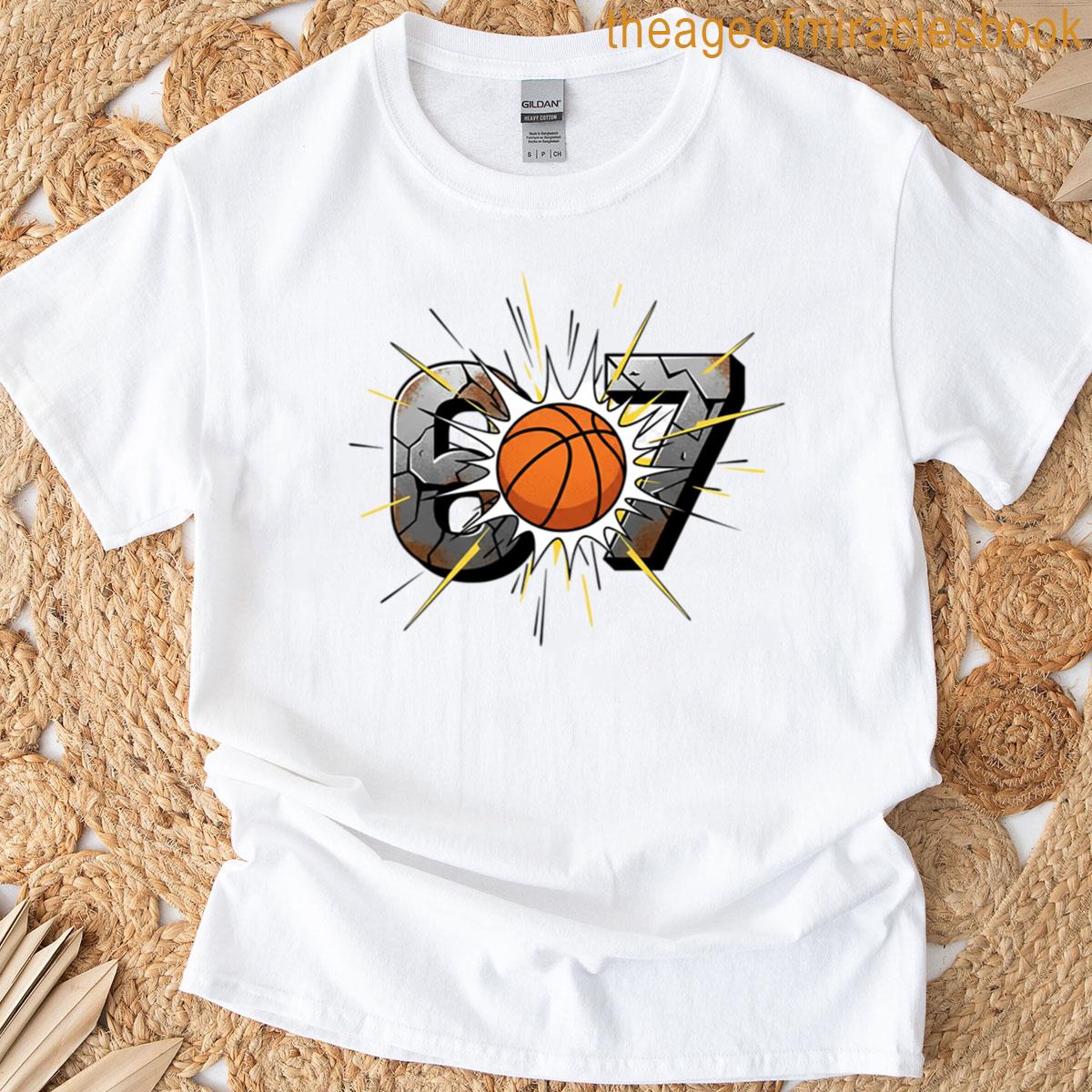 Funny 67 Number Play T-shirt