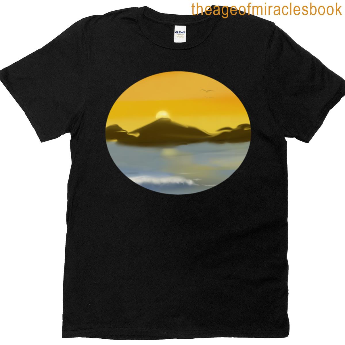 Lake With Moumtains T-shirt