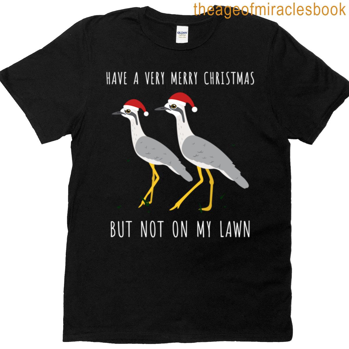 Screaming Curlews Christmas T-shirt