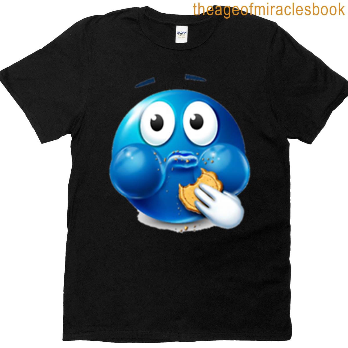 Smiley Face With Cookie T-shirt