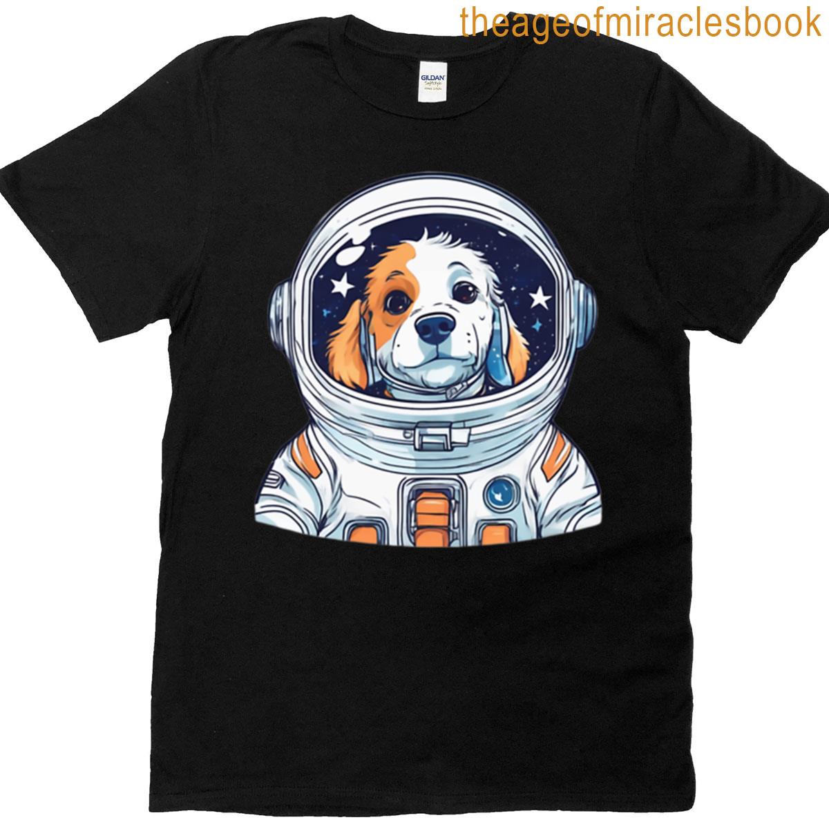 Space Pup Cosmic Explorer T-shirt
