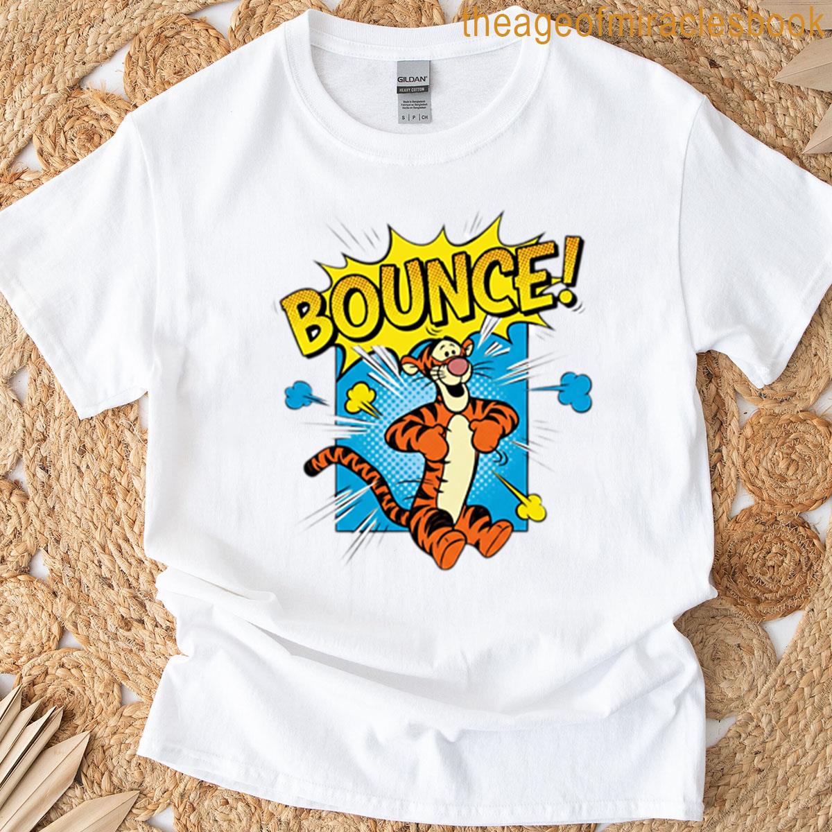 Tigger Original – Comic Book Bounce Pop Art T-shirt