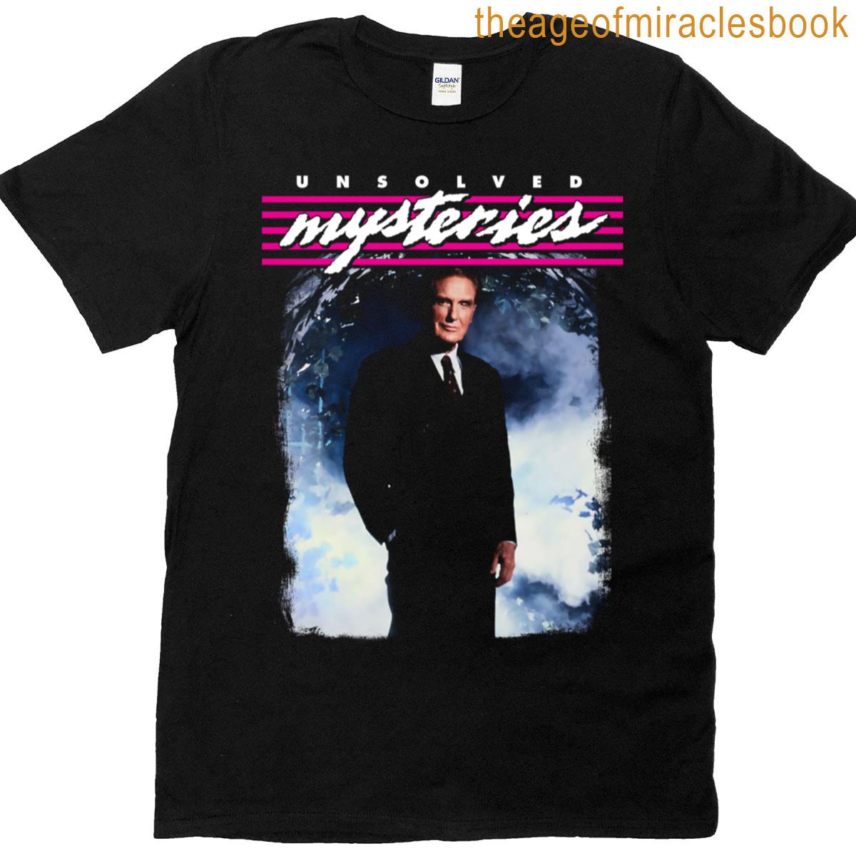 Unsolved Mysteries – Robert Stack T-shirt
