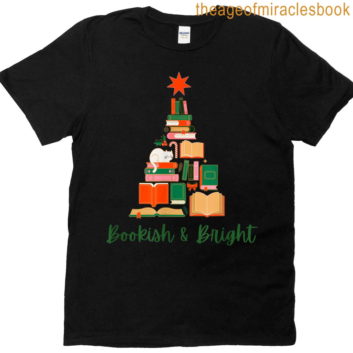 Bookish Bright Holiday T-shirt