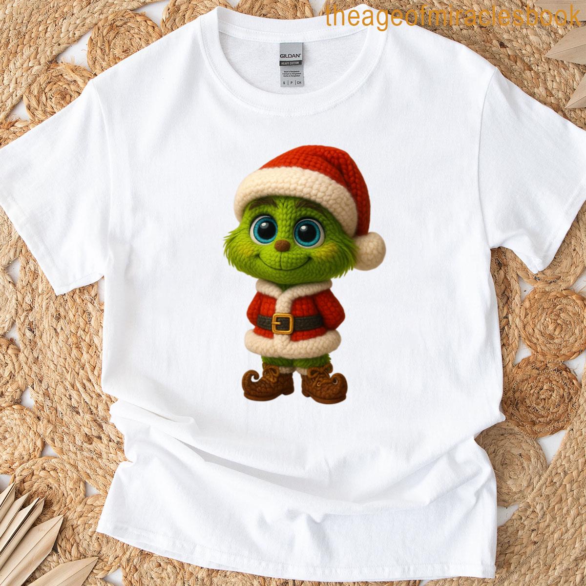 Cute Green Christmas T-shirt