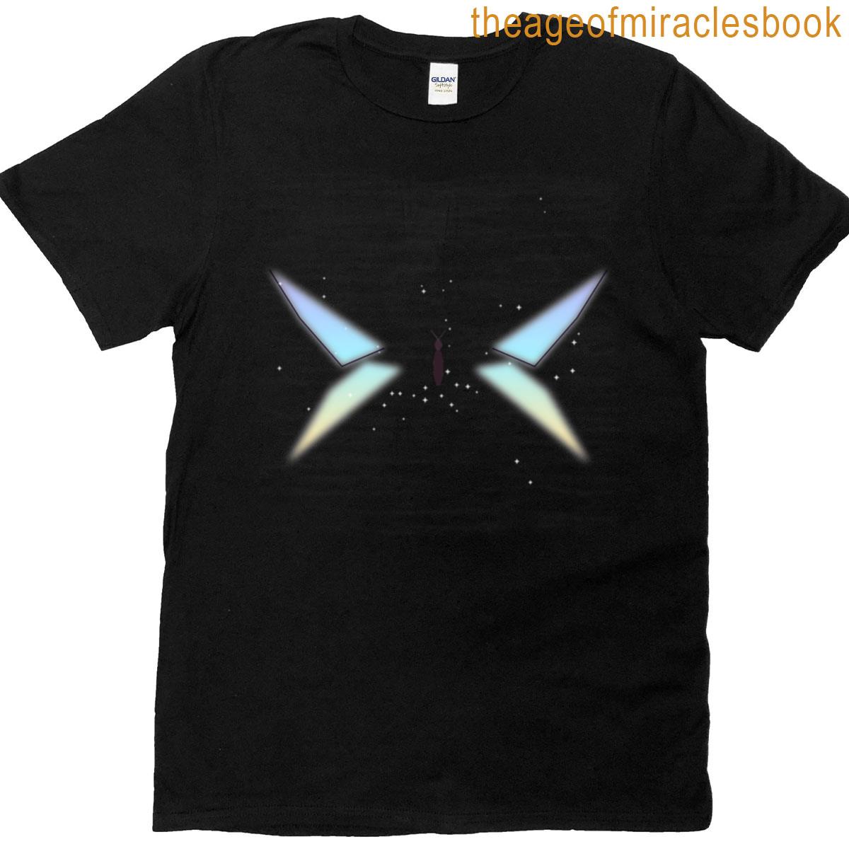 Iridescent Holographic Butterfly T-shirt