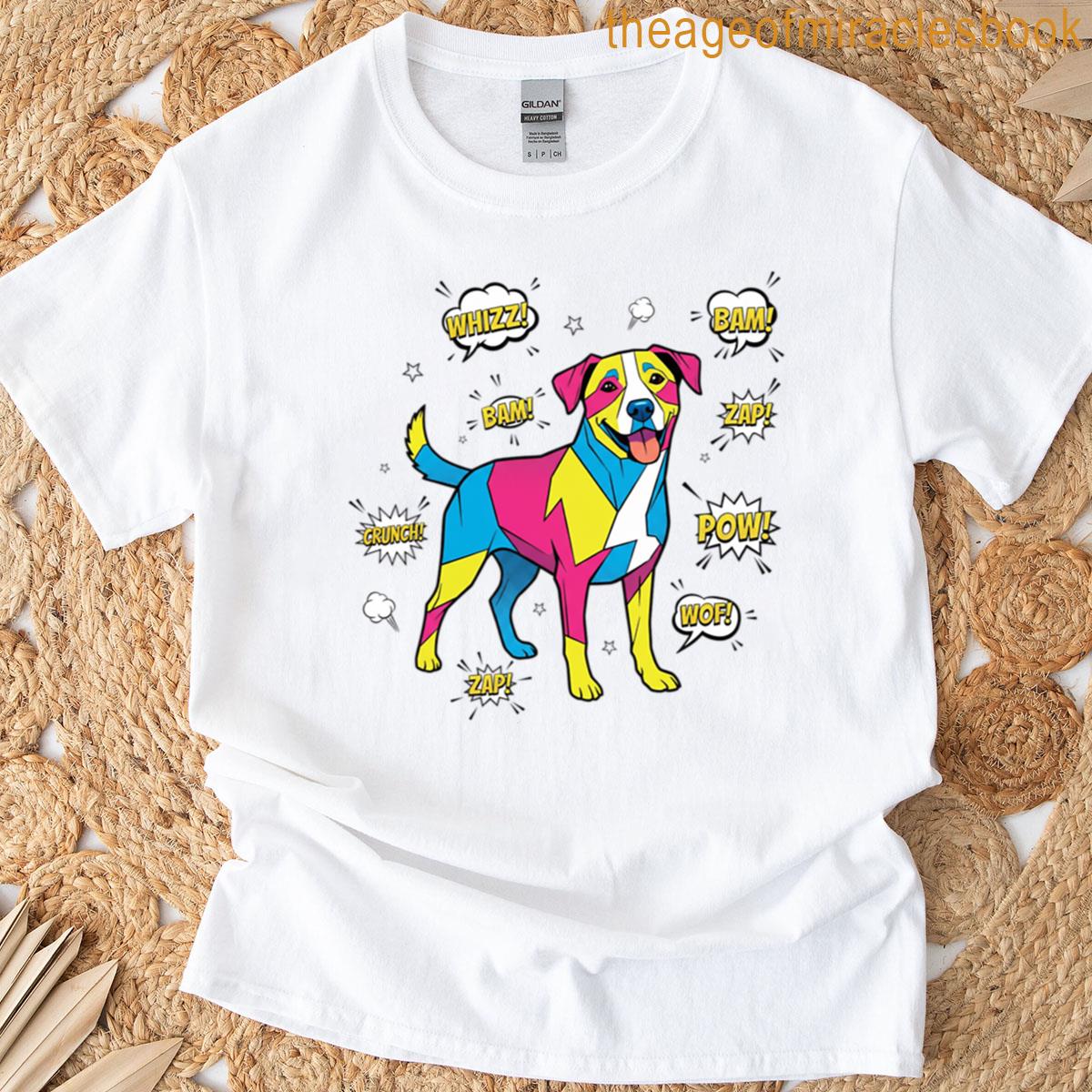 Jack Russell Pop Art Crunch T-shirt