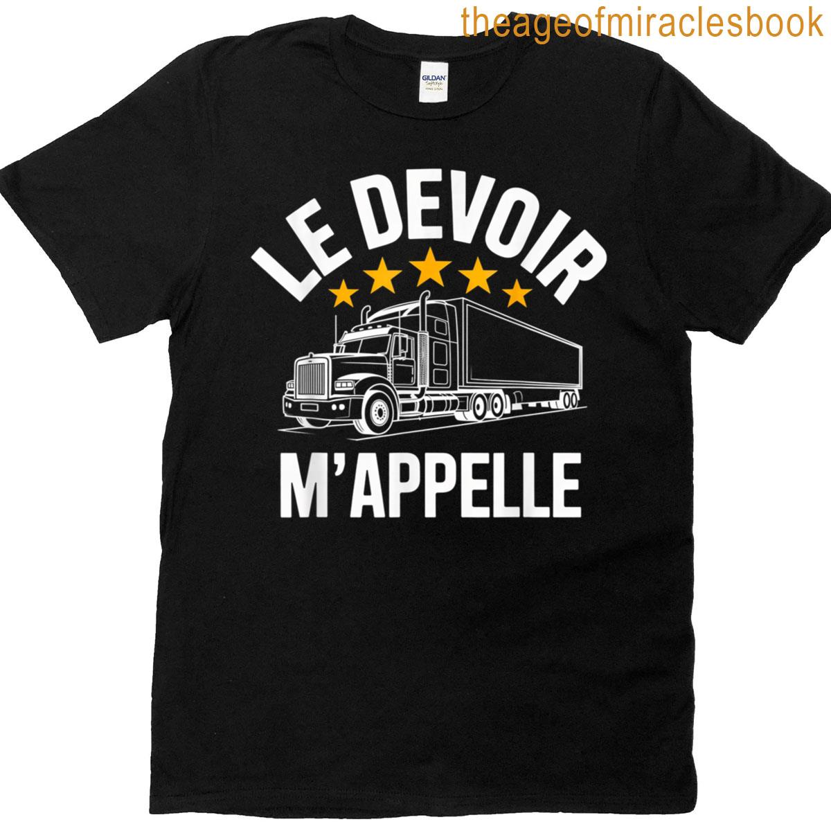 Le Devoir Mappelle Tee T-shirt