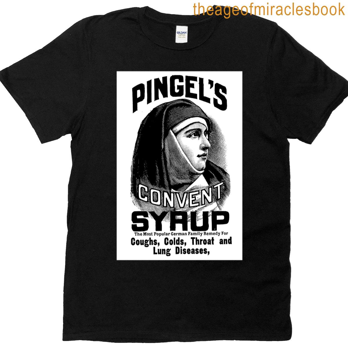 Pingel’s Convent Syrup Woodblock T-shirt