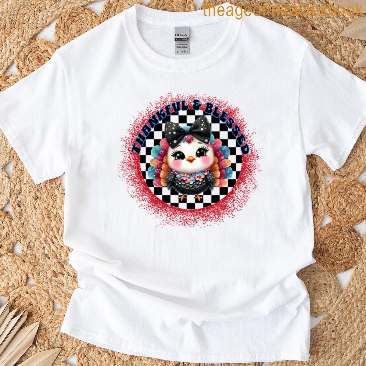 Ruby Glitter Bomb Turkey T-shirt