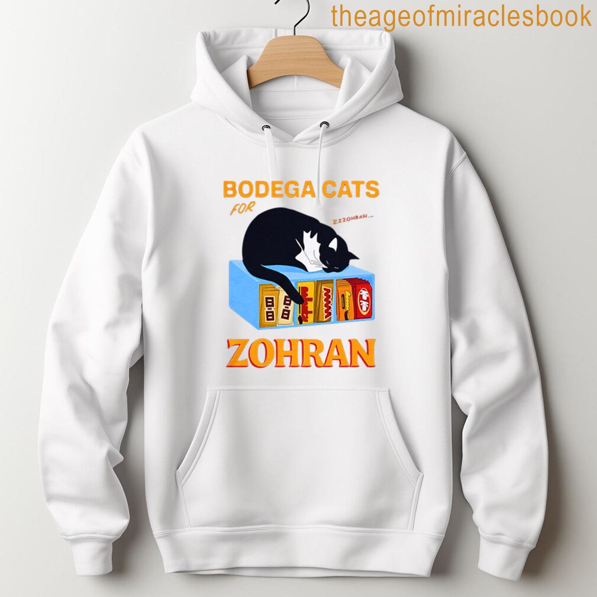 Alternative view of Zohran Cat T-shirt