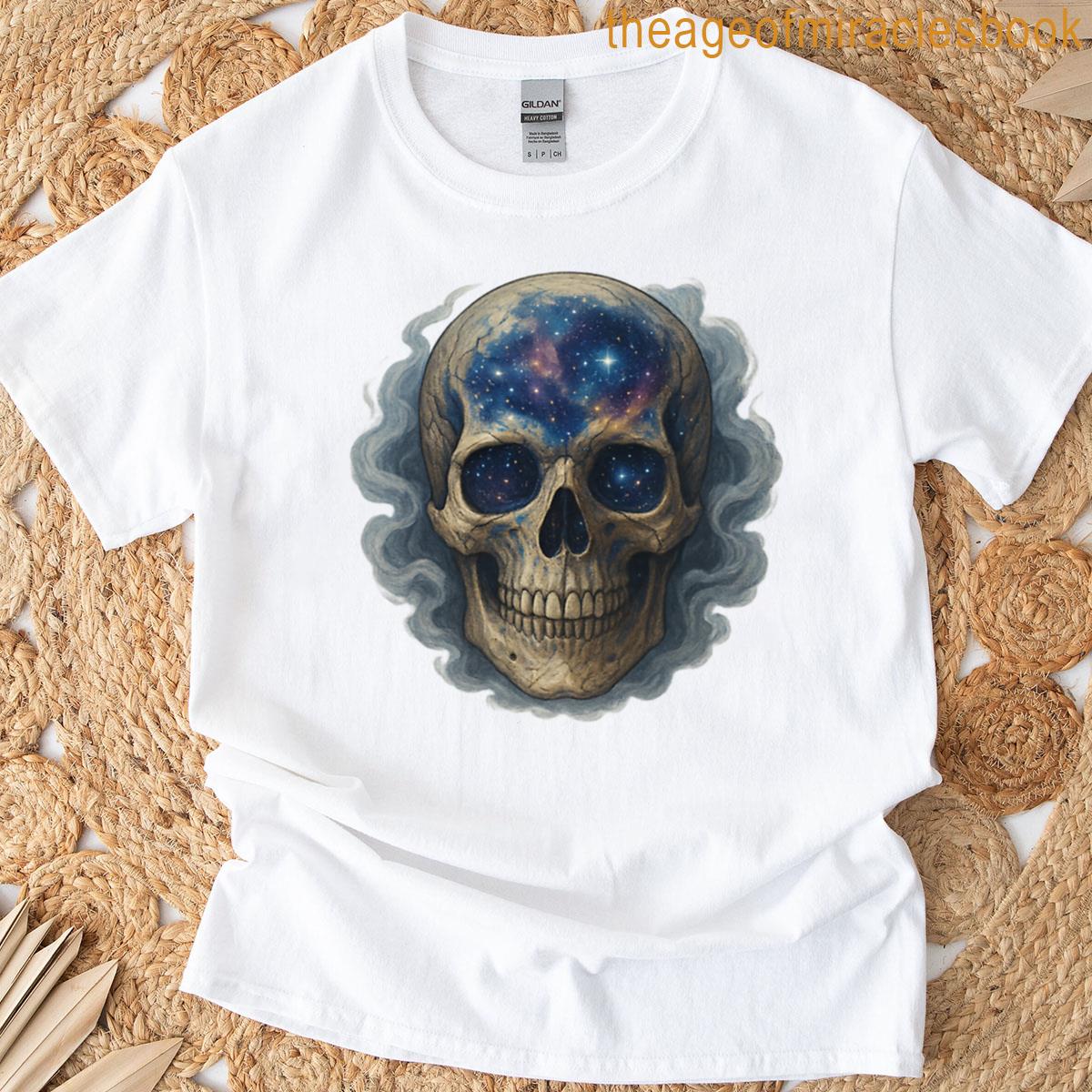 Biker Skull With Eagle And Pistons T-shirt Biker Skull With Eagle And Pistons T-shirt