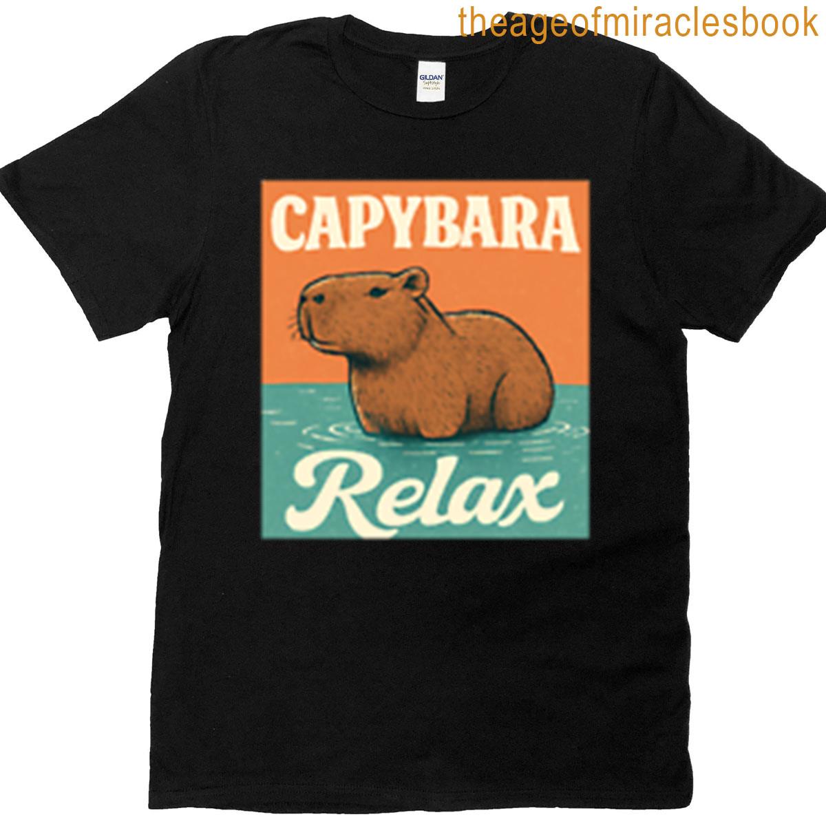 Capybara Relax T-shirt