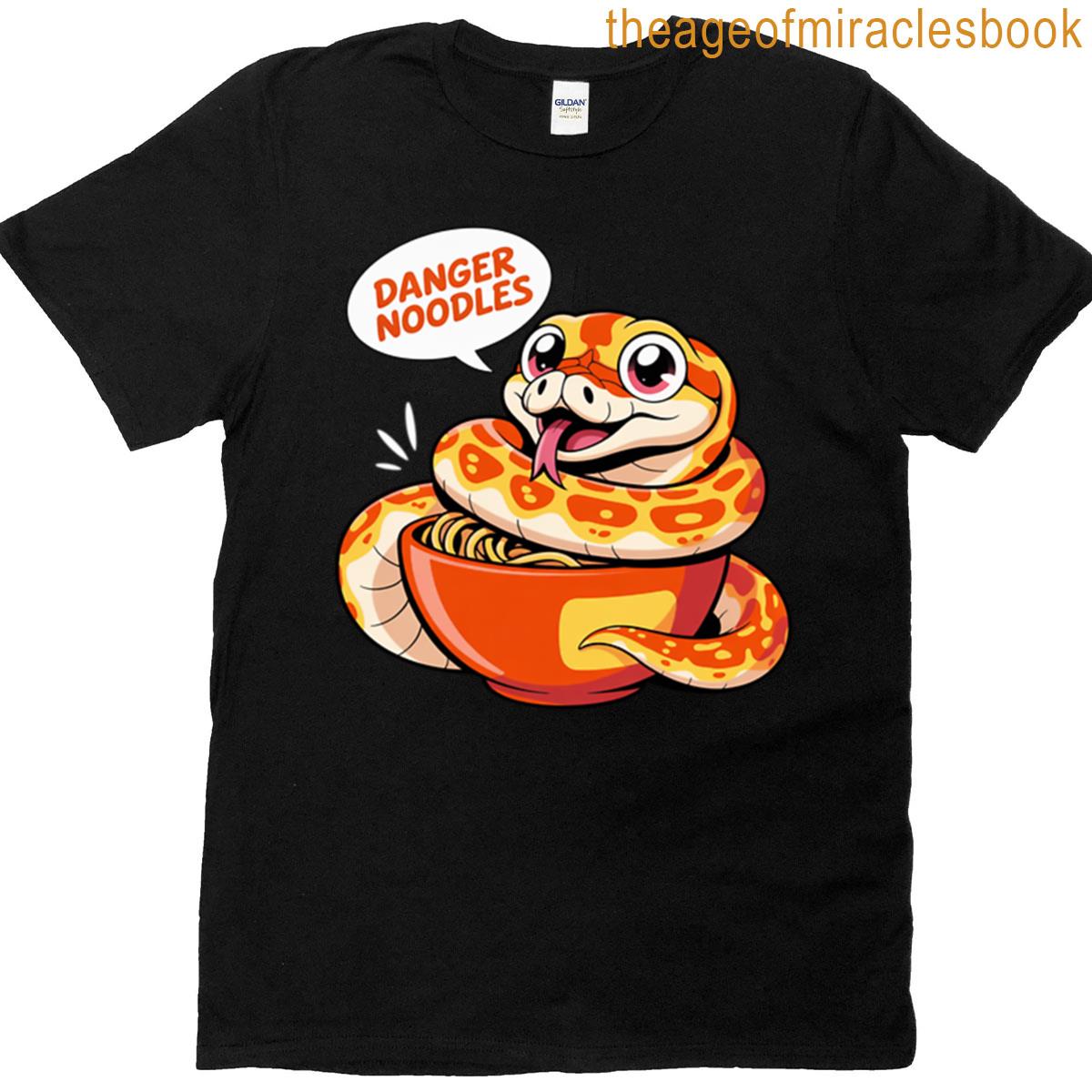 Danger Noodle Ball Python T-shirt