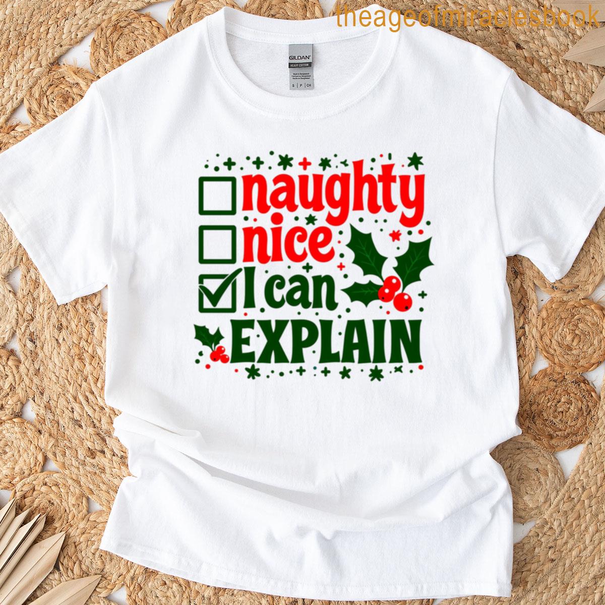 Naughty Or Nice T-shirt