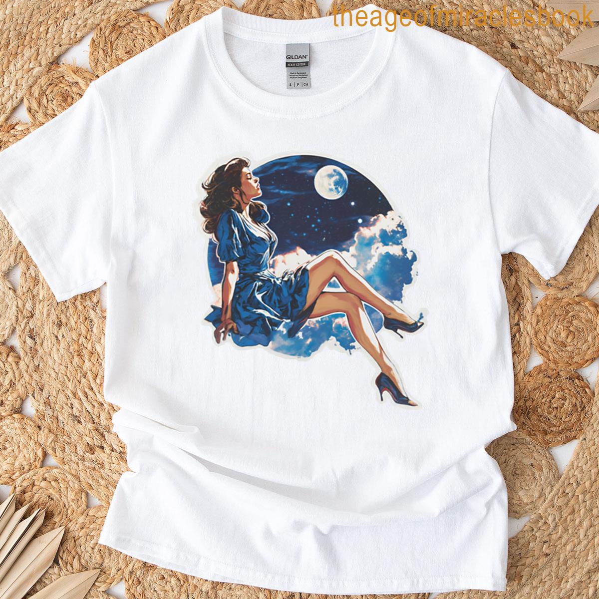Pinup On The Clouds T-shirt