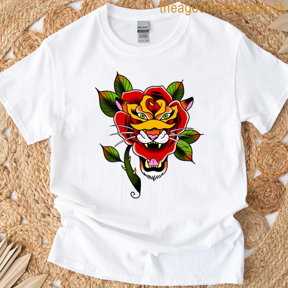 Tiger Flower T-shirt