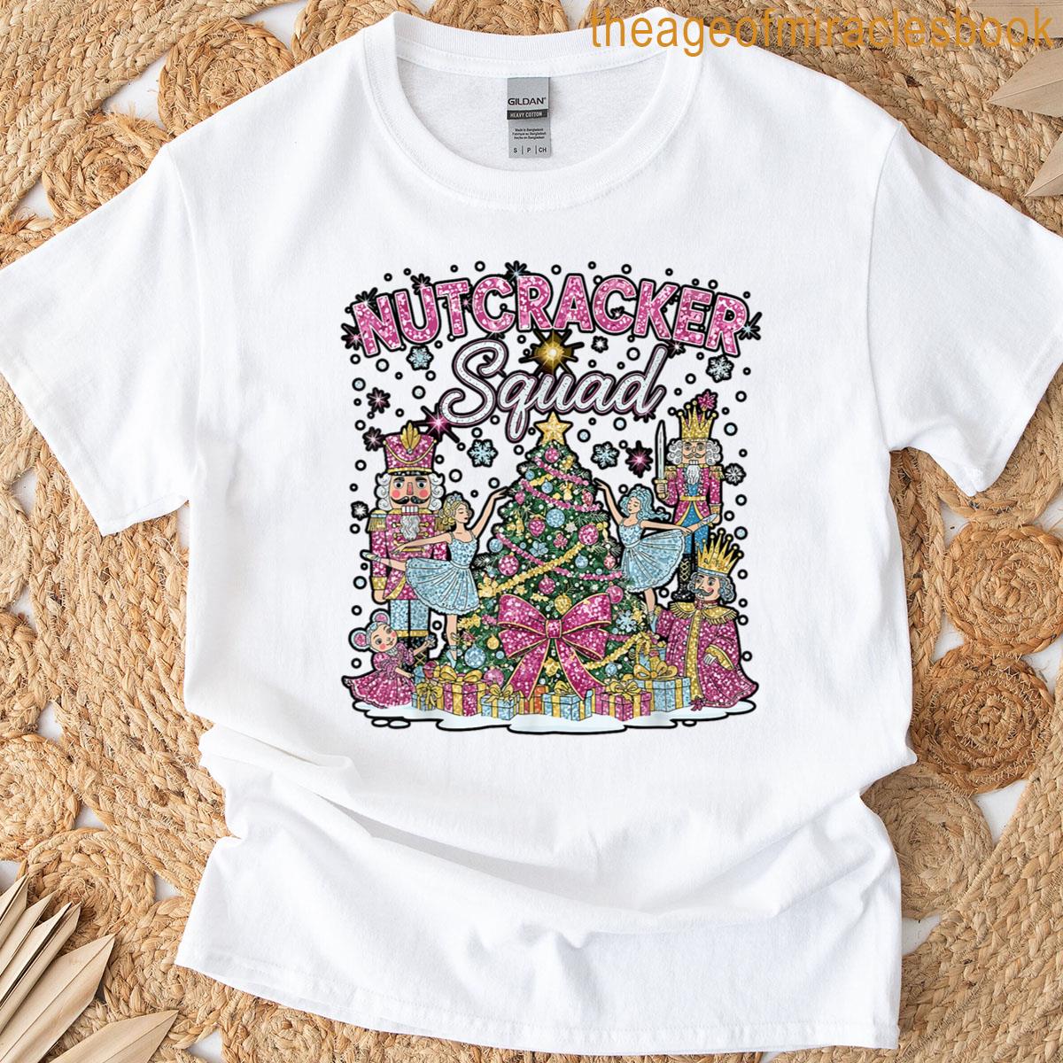 Ballet Nutcracker Pajamas Christmas Nutcracker Squad T-shirt