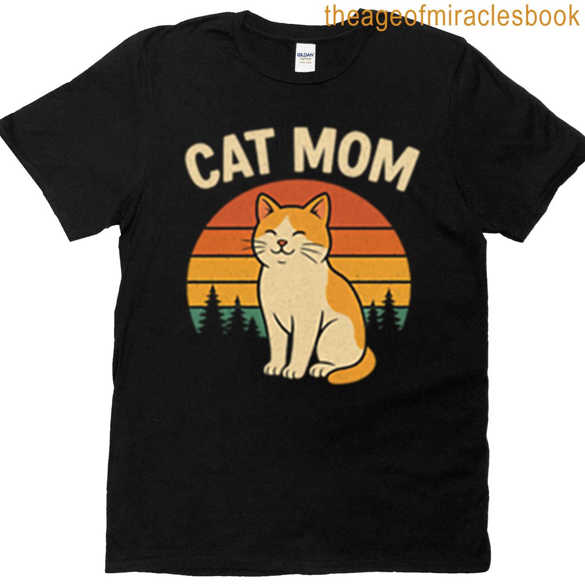 Cat Mom T-shirt