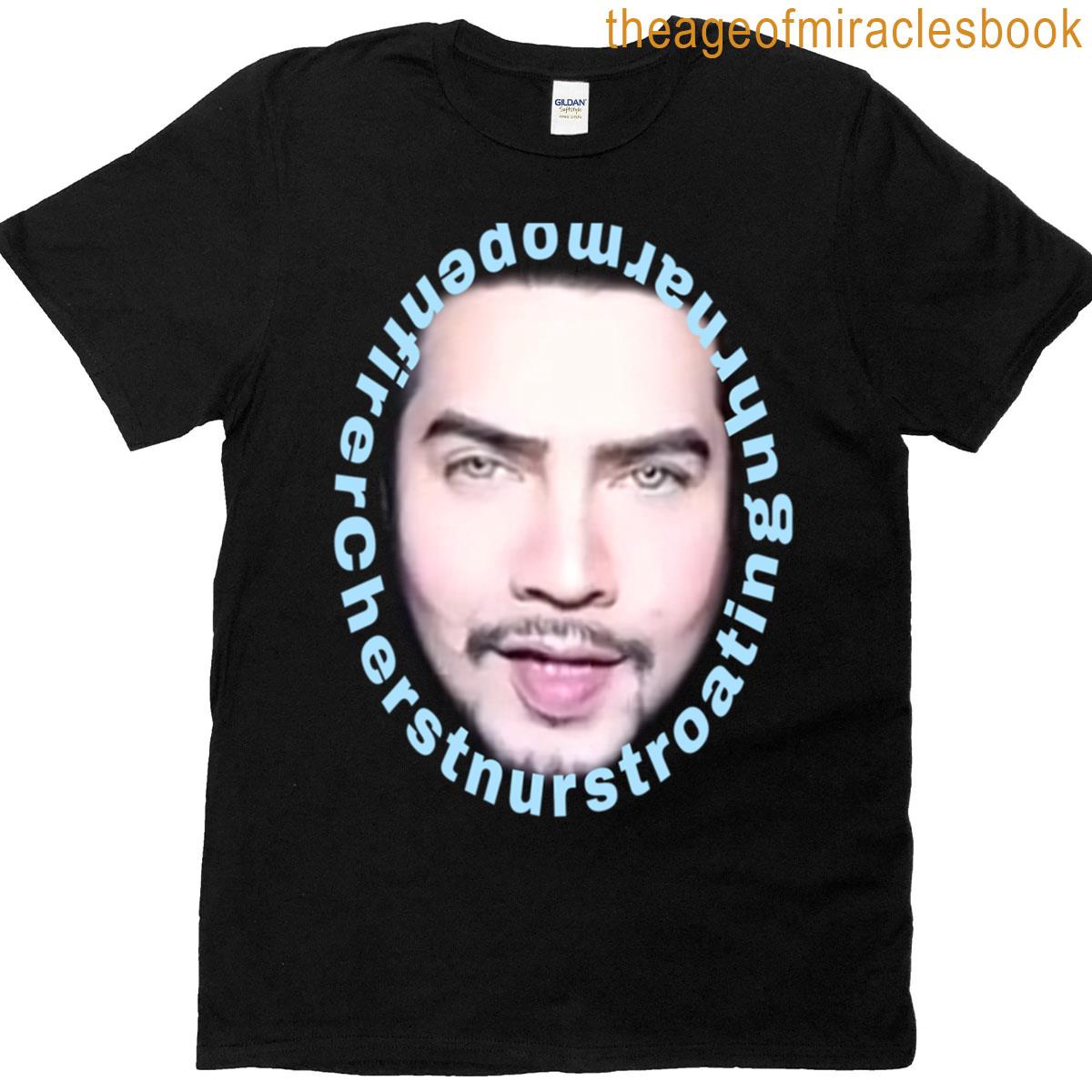 Chestnuts Roasting On An Open Fire Guy T-shirt