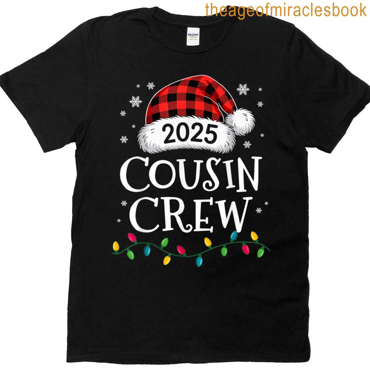 Christmas Cousin Crew 2025 T-shirt