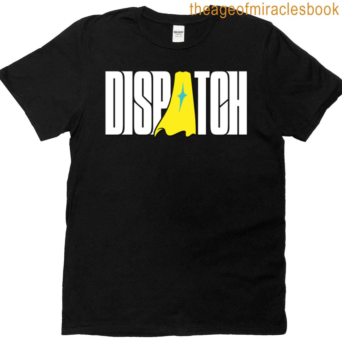 Dispatch Game Logo Superhero Comedy Adhoc Studio T-shirt